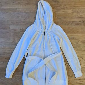 Victoria’s Secret hoodie with belted waist